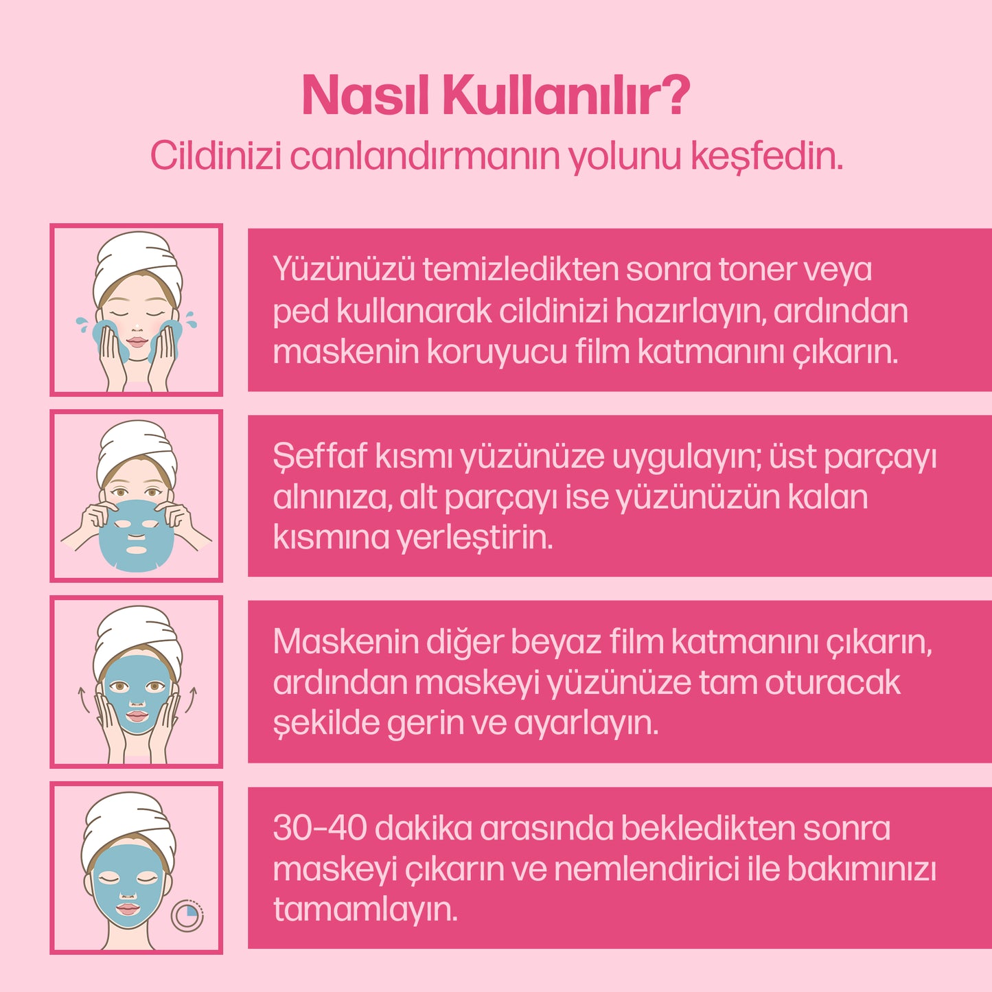 KoreanAura 3D Sıkılaştırıcı Maske