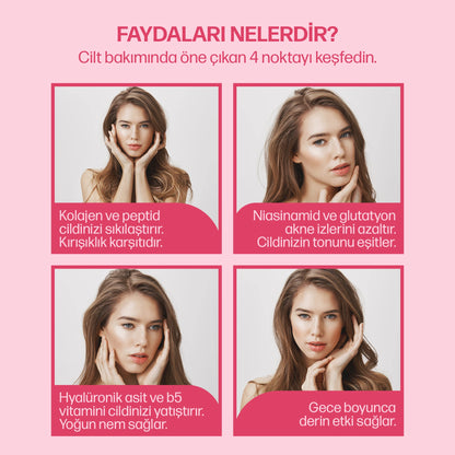 Korean Aura Kırışıklık ve Akne Karşıtı Maske