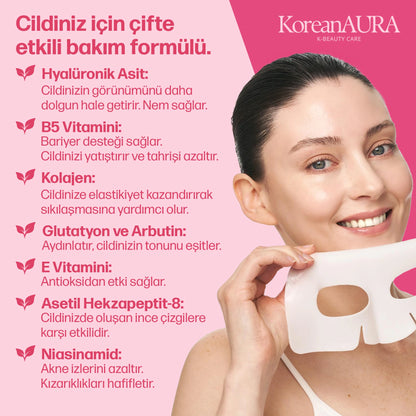 Korean Aura Kırışıklık ve Akne Karşıtı Maske