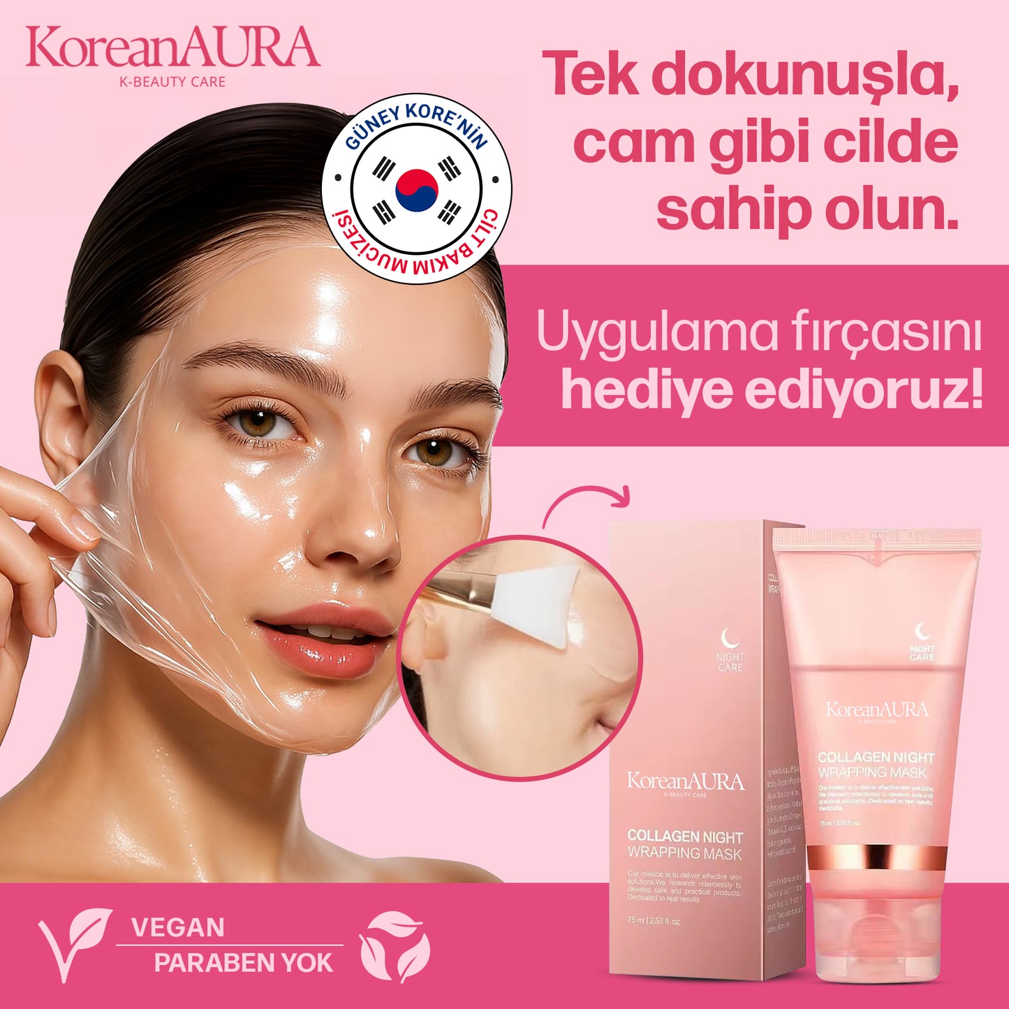 Korean Aura Cam Cilt Maskesi