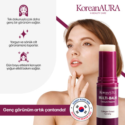 KoreanAura Kalsiyum Destekli Genç Görünüm Balm