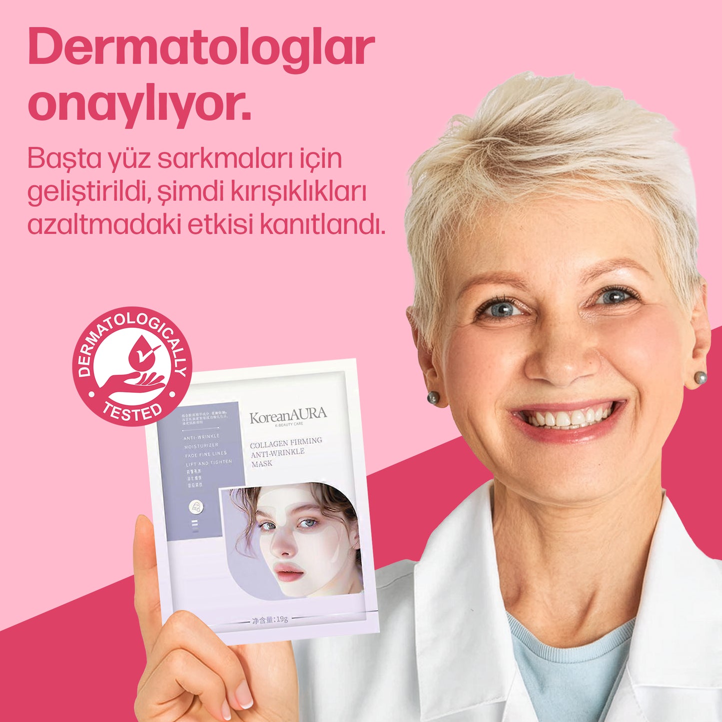 KoreanAura 3D Sıkılaştırıcı Maske