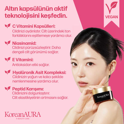 KoreanAura Gold Kapsül Krem