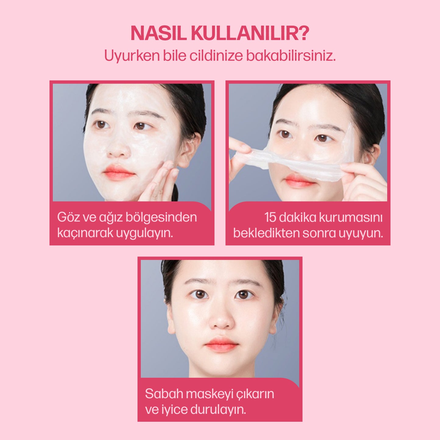 Korean Aura Cam Cilt Maskesi